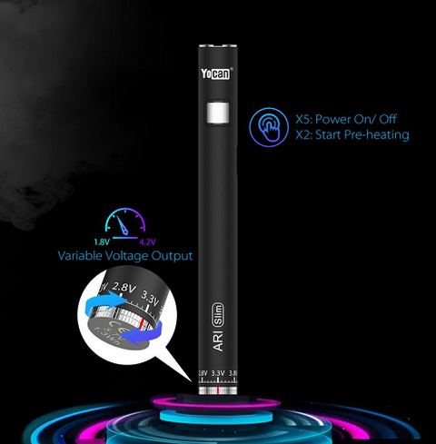 Yocan Ari Plus 510 Mod Mixed Colours Display, 900 mAh