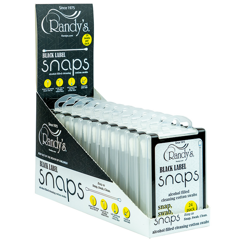 Randy’s Snaps Randy’s Snaps are cotton swabs