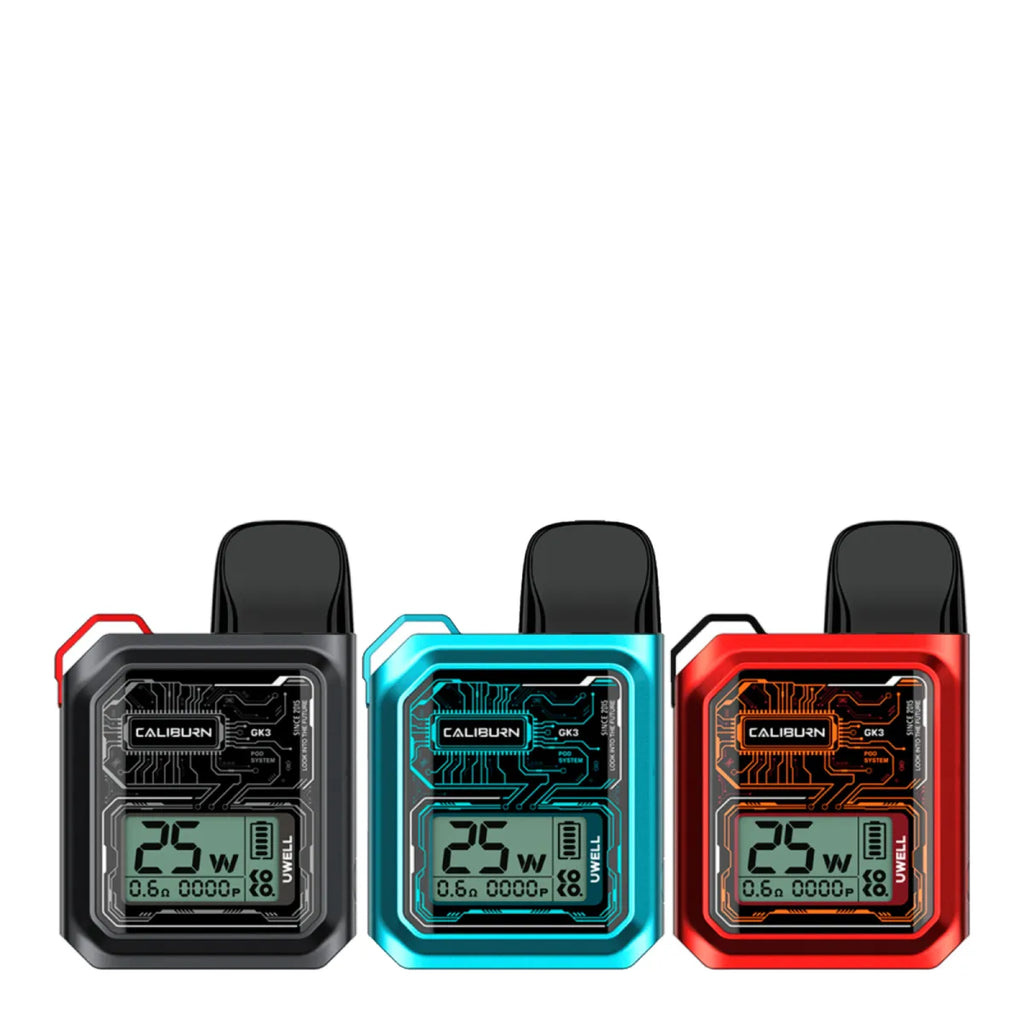 uwell caliburn gk3 25w pod kit Caliburn GK3 Open Pod Kit 2mL [CRC Version]