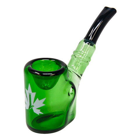 5" Glass Hefner Hand Pipe