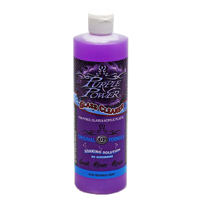 Purple Power Bong Cleaner 16oz Deep Cleaning Solution Metro Vape