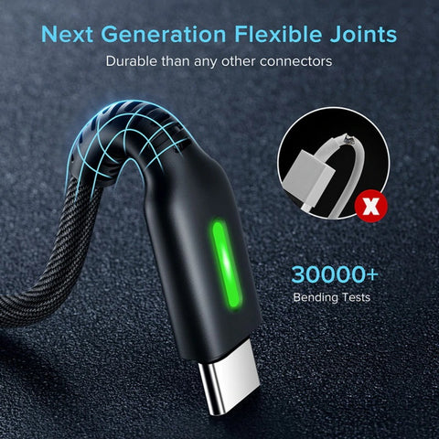 INIU USB Type-C 3A Fast Charging Cable 1.8m