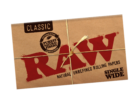 RAW Classic Single Wide Rolling Papers