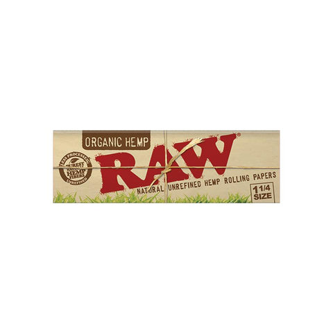 Raw Organic Rolling Papers - 1¼"