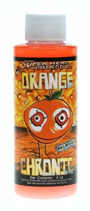 Orange Chronic Bong Cleaner 4oz - Maintain Cleanliness