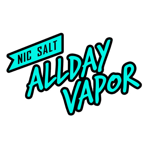AllDay Vapor Nic Salts/Free Base