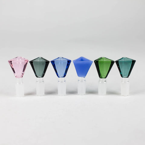 Triangle Male Joint Glass Bowl
