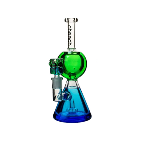 9" Cheech Double Color Glycerin Beaker