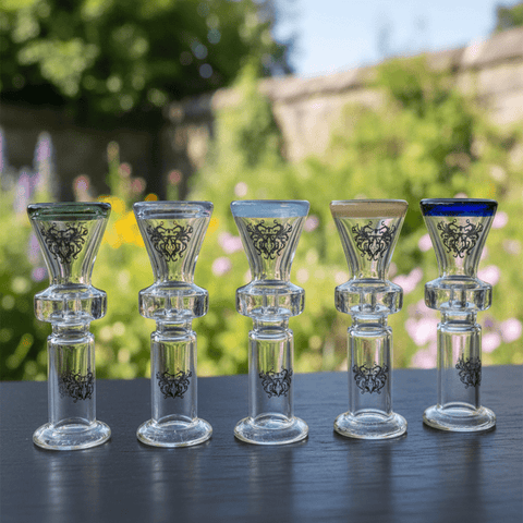 Xtreme 14MM Male Martini Glass Flower Bowl With Color Edge