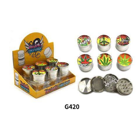 4 Part 2″ Aluminum Grinder