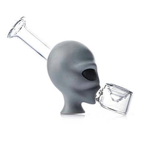 5″ Alien Head Silicone Pipe