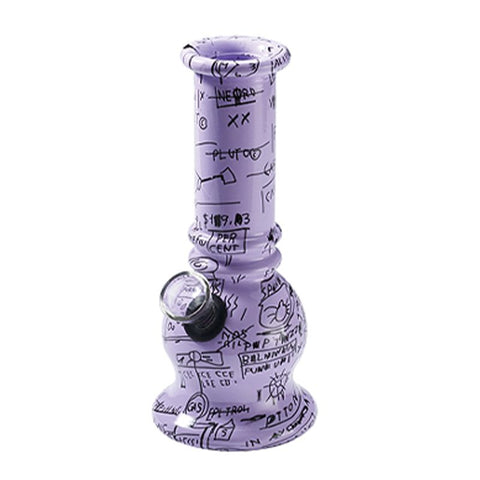 6″ Glass Mini Bong Regular Shaped
