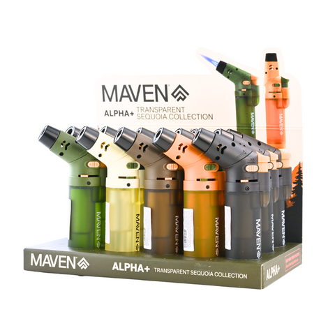 Maven Alpha+ Transparent Sequoia Collection Lighter