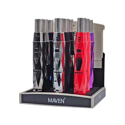 Maven Diamond Windproof Pen Torch Lighters