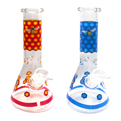 9.84” Honey Glass Beaker
