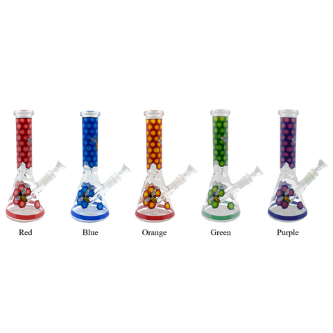 9.84” Honey Glass Beaker