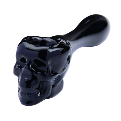 4” Skull Glass Pipe