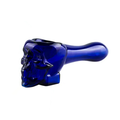 4” Skull Glass Pipe