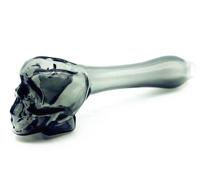 4” Skull Glass Pipe