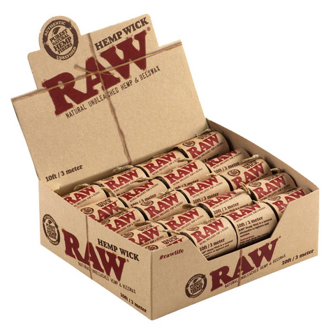 RAW Hemp Wick 10 ft. www.metrovapeshop.ca