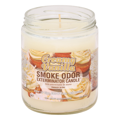 Smoke Odor Exterminator Candle, Creamy Vanilla