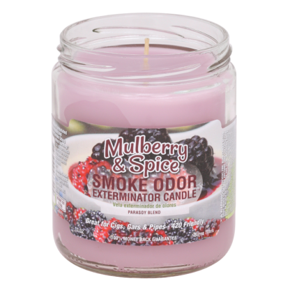 Smoke Odor Exterminator Candle, Mulberry & Spice