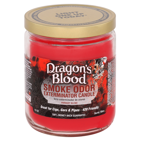 Smoke Odor Exterminator Candle, Dragon's Blood
