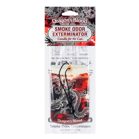 Smoke Odor Exterminator Car Hanger, Dragon's Blood