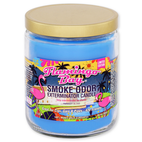 Smoke Odor Exterminator Limited Edition Candle, Flamingo Bay