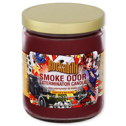 Smoke Odor Exterminator Limited Edition Candle, Rockabilly