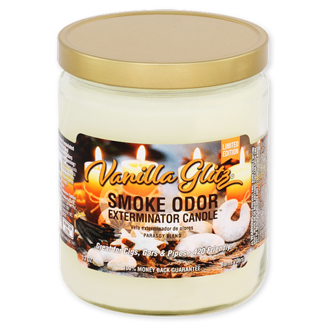 Smoke Odor Exterminator Limited Edition Candle, Vanilla Glitz