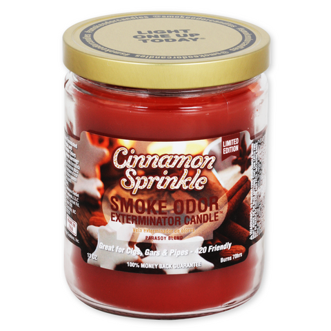 Smoke Odor Exterminator Limited Edition Candle, Cinnamon Sprinkle