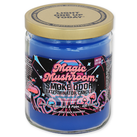 Smoke Odor Exterminator Limited Edition Candle, Magic Mushroom