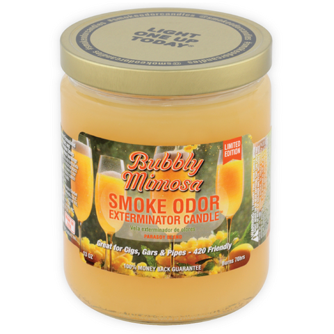 Smoke Odor Exterminator Limited Edition Candle, Bubbly Mimosa