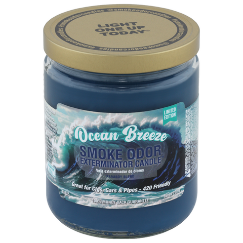 Smoke Odor Exterminator Limited Edition Candle, Ocean Breeze