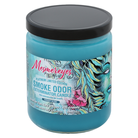 Smoke Odor Exterminator Platinum Limited Edition Candle, Mesmereyes