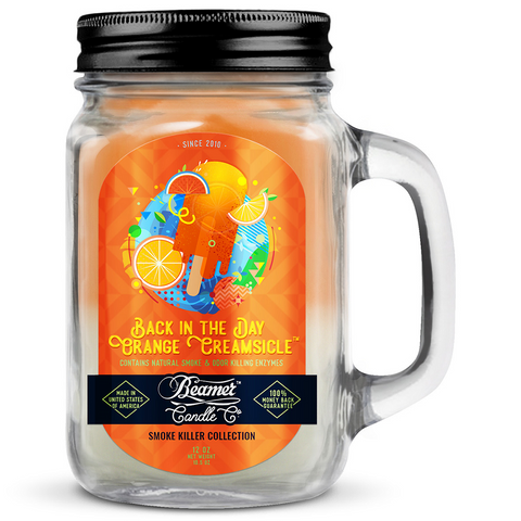 Beamer Smoke Killer Candle, Back in the Day Orange Creamsicle, 12oz www.metrovapeshop.ca