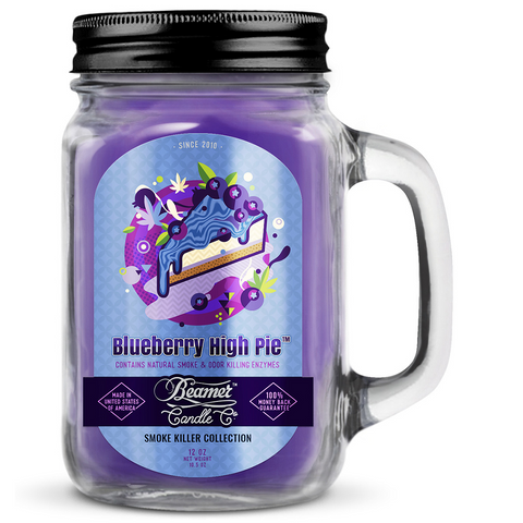Beamer Smoke Killer Candle, Blueberry High Pie, 12 oz www.metrovapeshop.ca