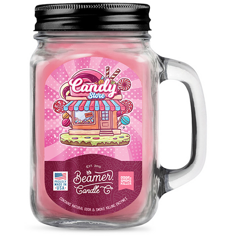 Beamer Smoke Killer Candle, Candy Store, 12oz www.metrovapeshop.ca