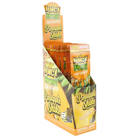 Juicy Jay’s 105 mm Terp Hemp Wraps 2pk Pineapple Shake