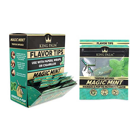 King Palm Terpene Flavored Infused Tips 2pk