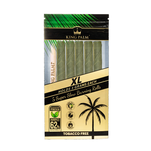 King Palm XL Cones 5pk with Boveda
