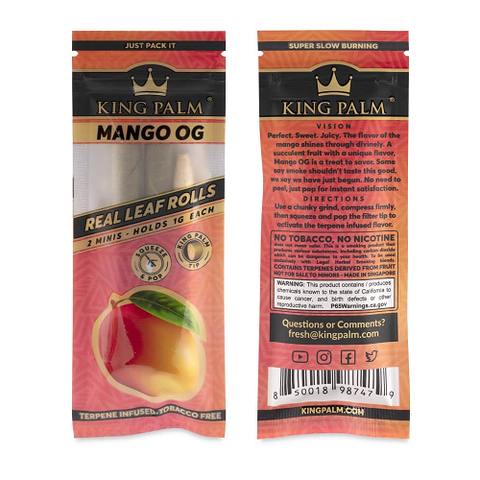 King Palm Mini Cones 2pk
