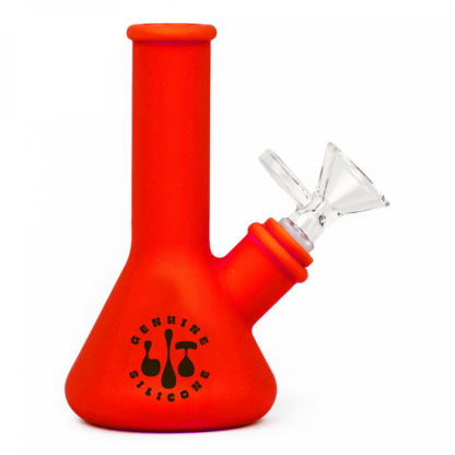 LIT SILICONE 5” Beaker Bong