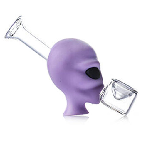 5″ Alien Head Silicone Pipe