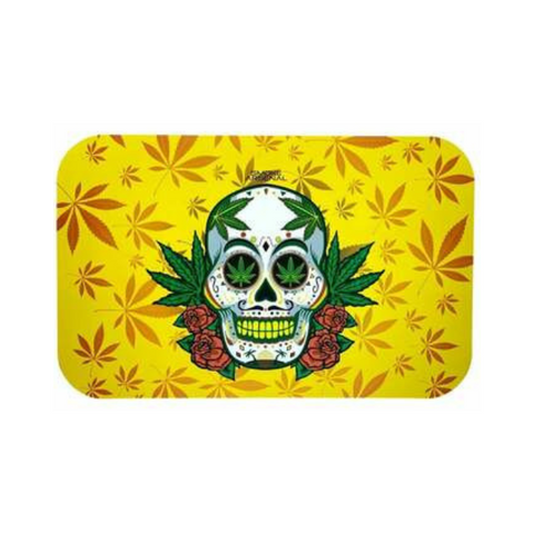 Skull and Stoned Medium Magnetic Premium Tray Cover