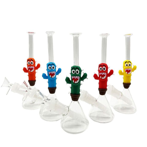 7″ Cactus Silicone Bong