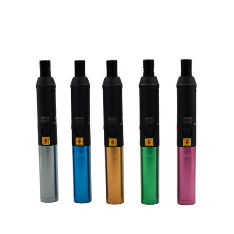 Techno 7.25" Metal Pen Torch Lighters