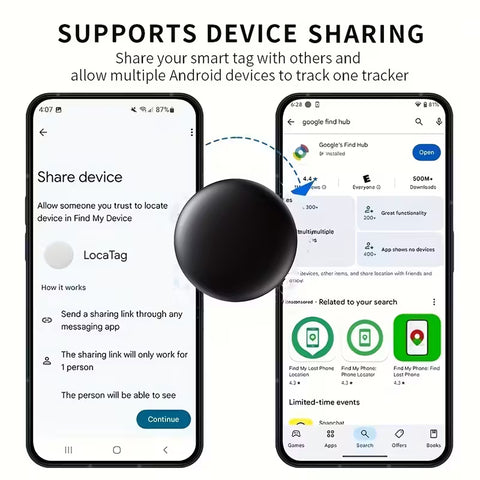 HITAG Air Tracker Tags Smart Tracker (Android Only)