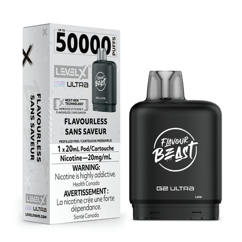 Level X Flavour Beast G2 Ultra - Flavourless - New Brunswick